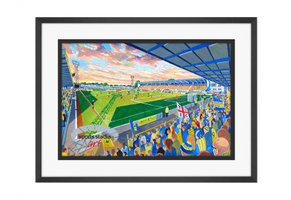 Plainmoor Stadium Fine Art Print - Torquay United FC
